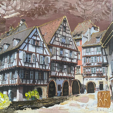 Peinture Week-end à Colmar 1 par Romanelli Karine | Tableau