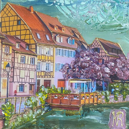 Peinture Les beaux jours par Romanelli Karine | Tableau