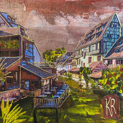 Painting Nos vacances 1 by Romanelli Karine | Painting