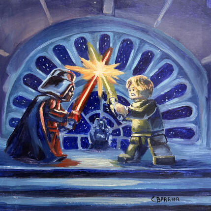 Painting Star-Wars Lego by Barrier Cédric | Painting