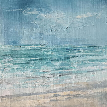 Painting Mer agitée by Levesque Emmanuelle | Painting