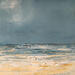 Painting Ciel d'orage by Levesque Emmanuelle | Painting Oil