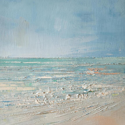 Painting Martin plage by Levesque Emmanuelle | Painting