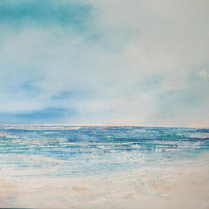 Painting Plage de Robinson by Levesque Emmanuelle | Painting