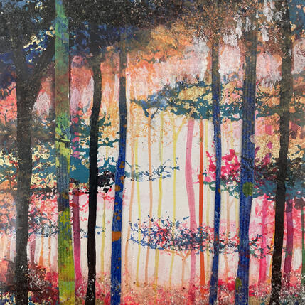 Peinture Au loin par Locoge Alice | Tableau Figuratif Acrylique