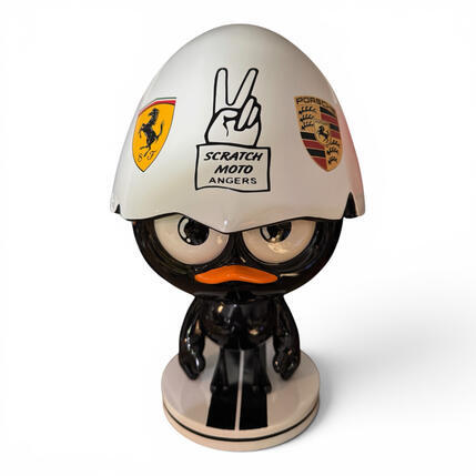 Sculpture CALI SCRATCH MOTO by Le Marquis | Sculpture