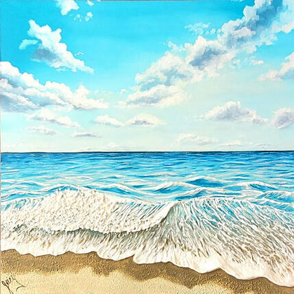 Painting Cap au Sud by Geiry | Painting Subject matter
