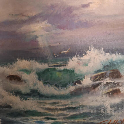 Painting Marina by Cabello Ruiz Jose | Painting