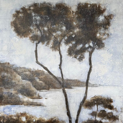 Painting Le rêve mediterranean by Solveiga | Painting Acrylic