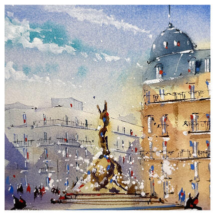 Peinture Les 3 graces à la comédie  par Bailly Kévin  | Tableau