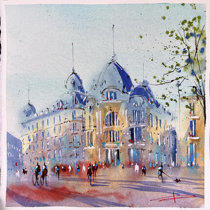 Peinture Place à la comédie !  par Bailly Kévin  | Tableau