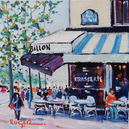 Peinture QUARTIER SAINT GERMAIN DES PRES par Euger | Tableau