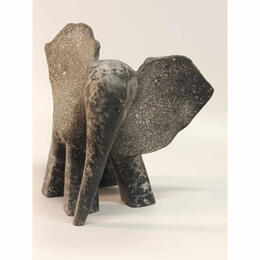 Skulptur Le Curieux von Roche Clarisse | Skulptur  Keramik, Raku Tiere