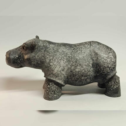 Skulptur Hippopotame von Roche Clarisse | Skulptur