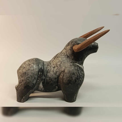Sculpture Taureau par Roche Clarisse | Sculpture