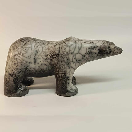 Skulptur Ours polaire von Roche Clarisse | Skulptur