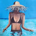 Peinture Soleil ardent par Sie Evelyne | Tableau Figuratif Scènes de vie Acrylique