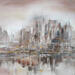 Painting Chicago by Levesque Emmanuelle | Painting Oil
