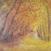 Painting Feuillage d'automne by Levesque Emmanuelle | Painting Oil