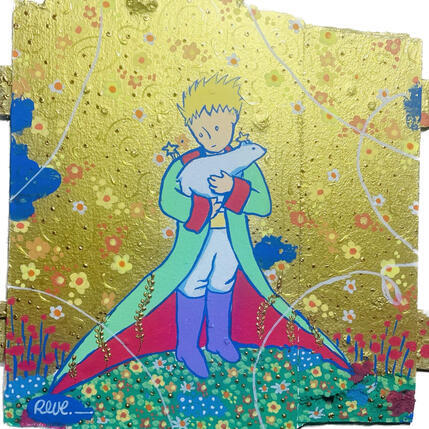 Pintura protège moi por Revel | Pintura  Iconos pop