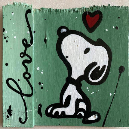 Painting F1 LOVE by Marie G. | Painting Pop-art Acrylic, Wood Pop icons
