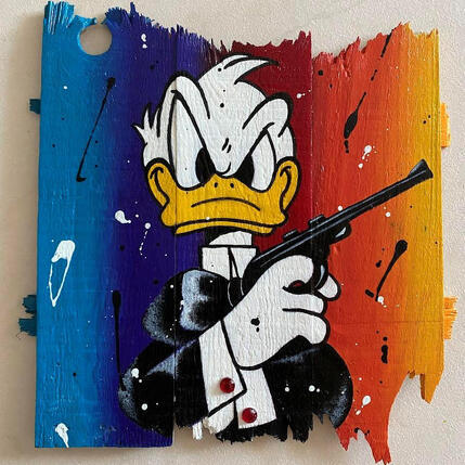 Peinture F3  Donald bond par Marie G.  | Tableau