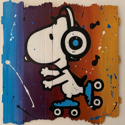 Peinture F4  Balade en musique par Marie G.  | Tableau