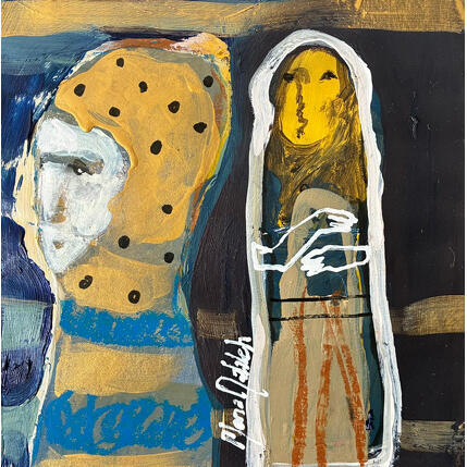 Painting Out for the Day by Nahleh Mona | Painting Pop icons