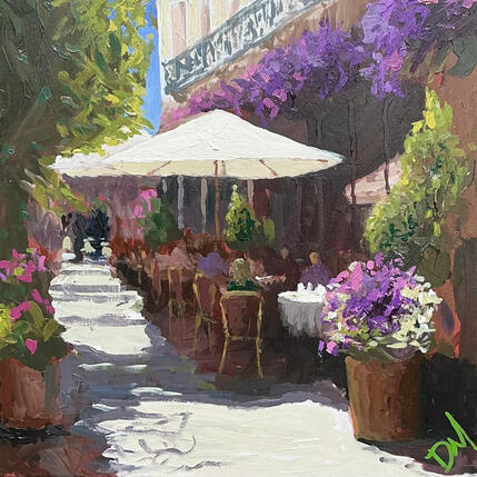 Painting Violet Light by Murgatroyd Daniel | Painting