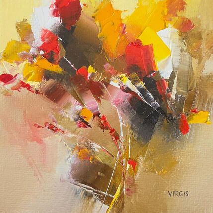 Painting Bouquet of sunshine by Virgis | Painting