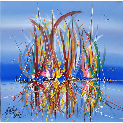 Gemälde Frisson d'été von Fonteyne David | Gemälde Figurativ Acryl