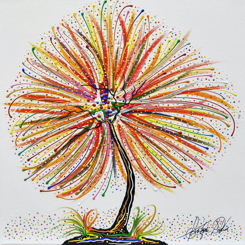 Peinture Amour puissant par Fonteyne David | Tableau Figuratif Acrylique
