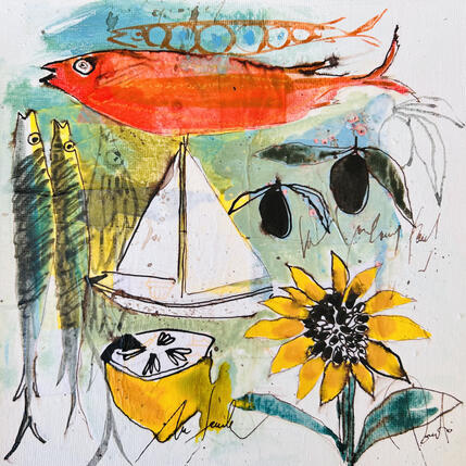 Peinture Code provençal par Colombo Cécile | Tableau
