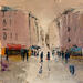Painting Tous les deux  by Raffin Christian | Painting Figurative Urban Oil