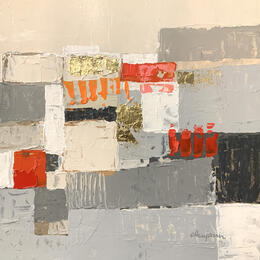 Peinture Zones en équilibre  par Ottenjann Andrea | Tableau