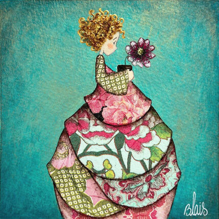 Painting Chloé by Blais Delphine | Painting