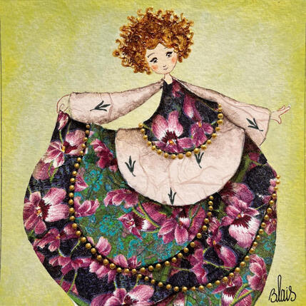 Painting Zoé by Blais Delphine | Painting