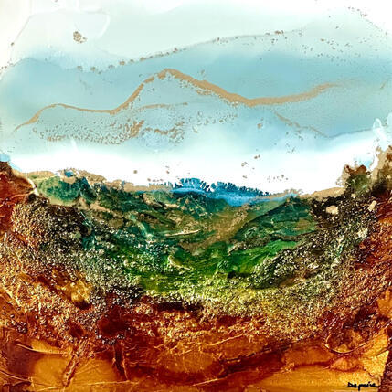 Painting Bronze Age 3283 by Depaire Silvia | Painting Abstract Acrylic Pop icons