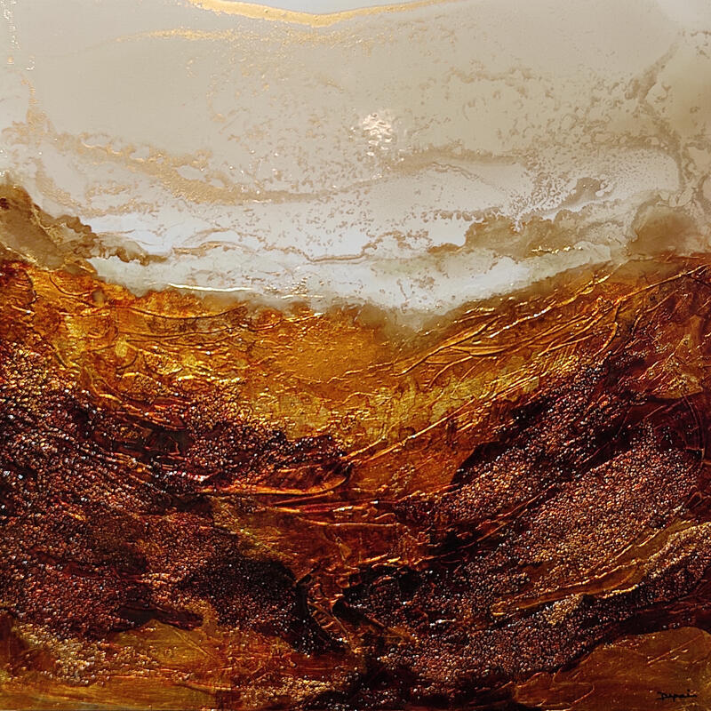 Painting Versailles 3320 by Depaire Silvia | Painting Abstract Acrylic