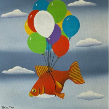 Peinture The flight par Trevisan Carlo | Tableau