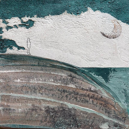Painting LUCID NIGHT by Roma Gaia | Painting