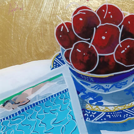 Peinture David voyait rouge par Auriol Philippe | Tableau