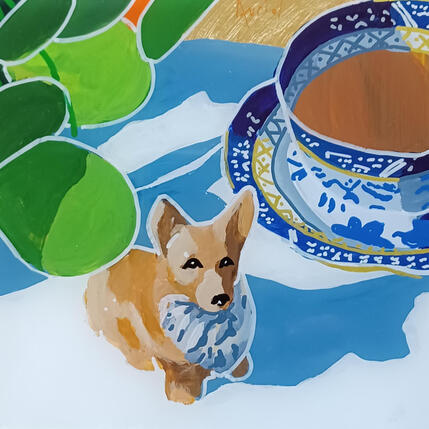 Peinture Dodi avait attendu l'été par Auriol Philippe | Tableau