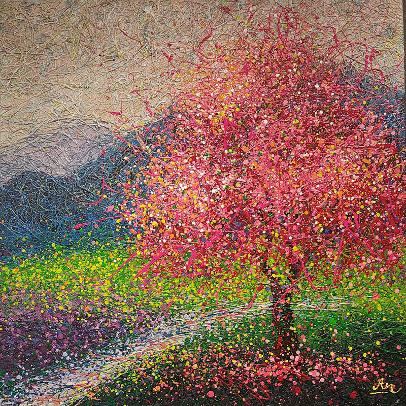Gemälde Spring art von Antoniuk Nadiia | Gemälde