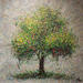 Gemälde Summer tree von Antoniuk Nadiia | Gemälde