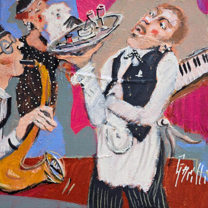 Peinture Jamais sans elle ... par Garilli Nicole | Tableau
