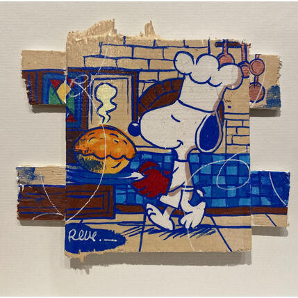 Gemälde Petit Bocuse von Revel | Gemälde Pop-Art Pop-Ikonen