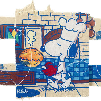 Painting Petit Bocuse by Revel | Painting Pop-art Pop icons