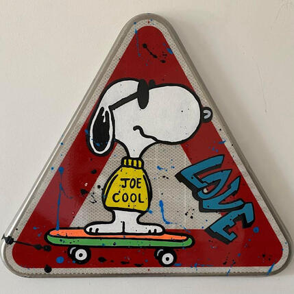 Painting F4  Joe cool by Marie G.  | Painting Pop-art Acrylic, Posca Pop icons