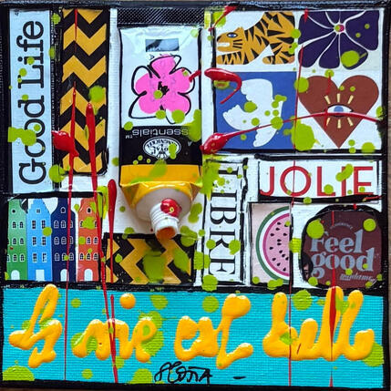Gemälde La vie est belle ! von Costa Sophie | Gemälde